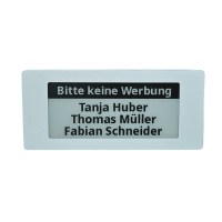 withNFCtag für Briefkästen